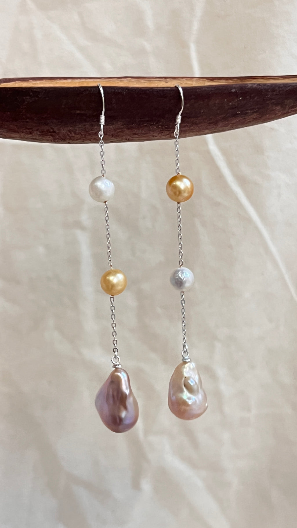 Sunrise Joy Tear Earrings