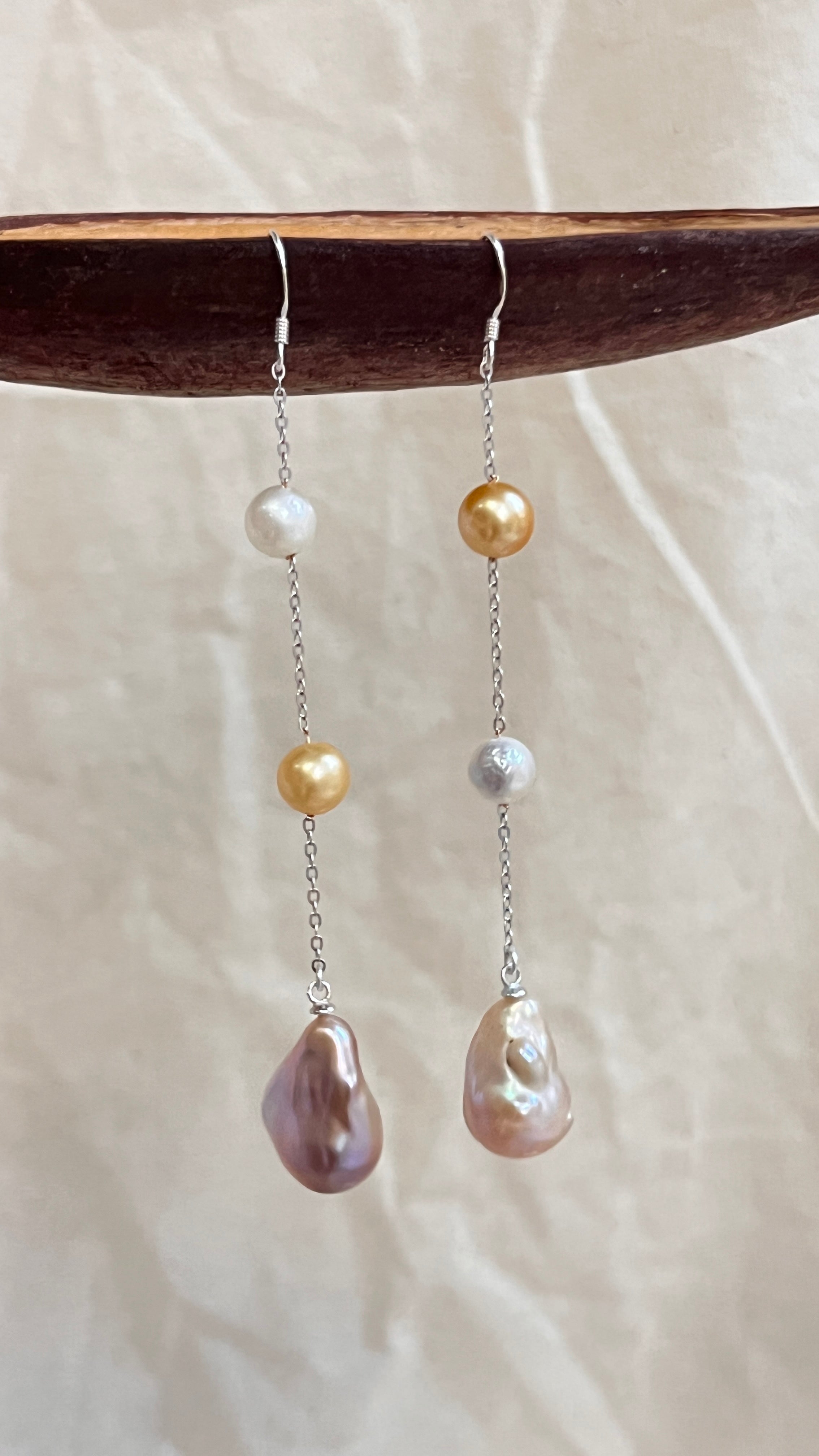 Sunrise Joy Tear Earrings