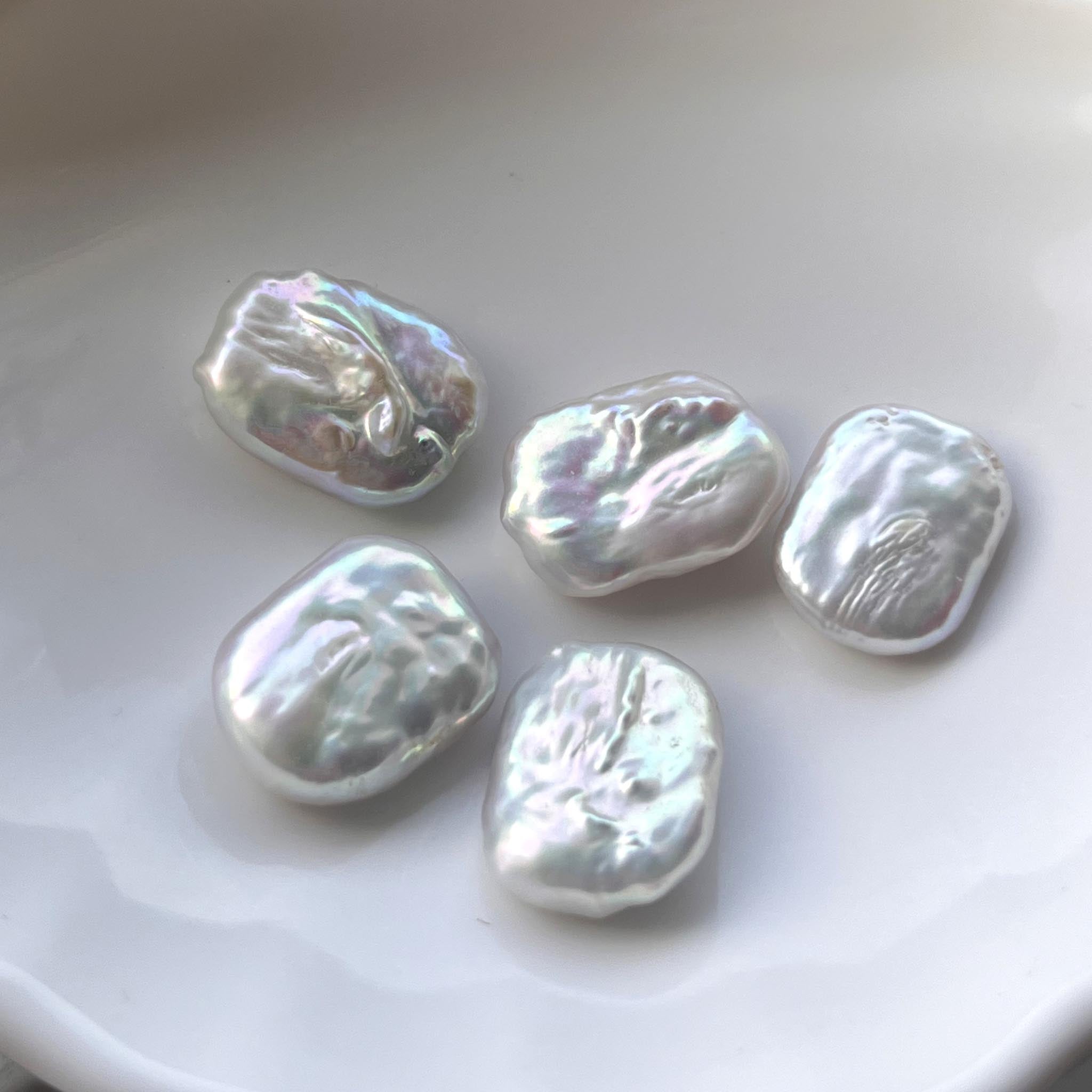 Halo Square Pearl【5pc Square Pearls】(Only 2 left)