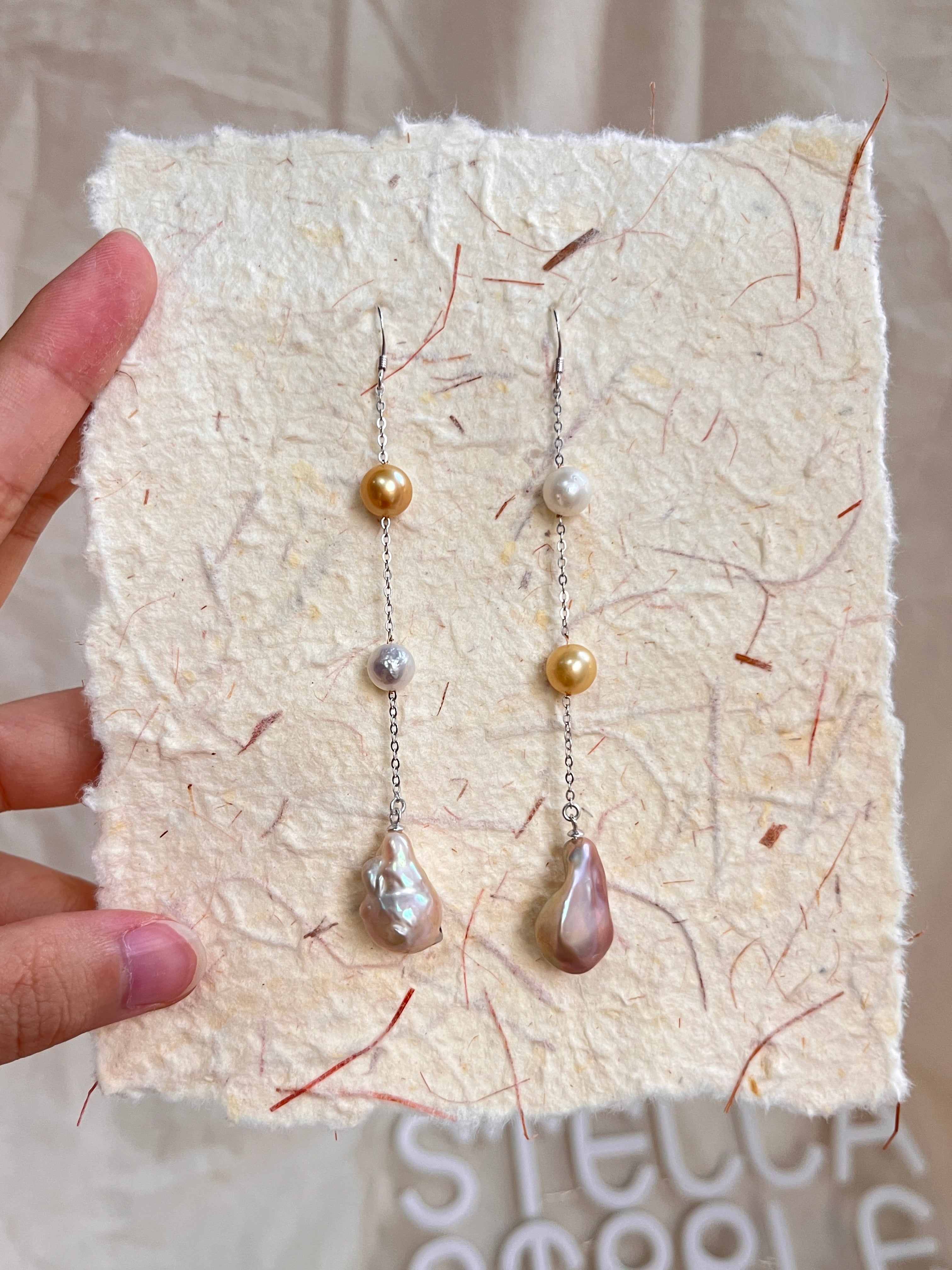 Sunrise Joy Tear Earrings