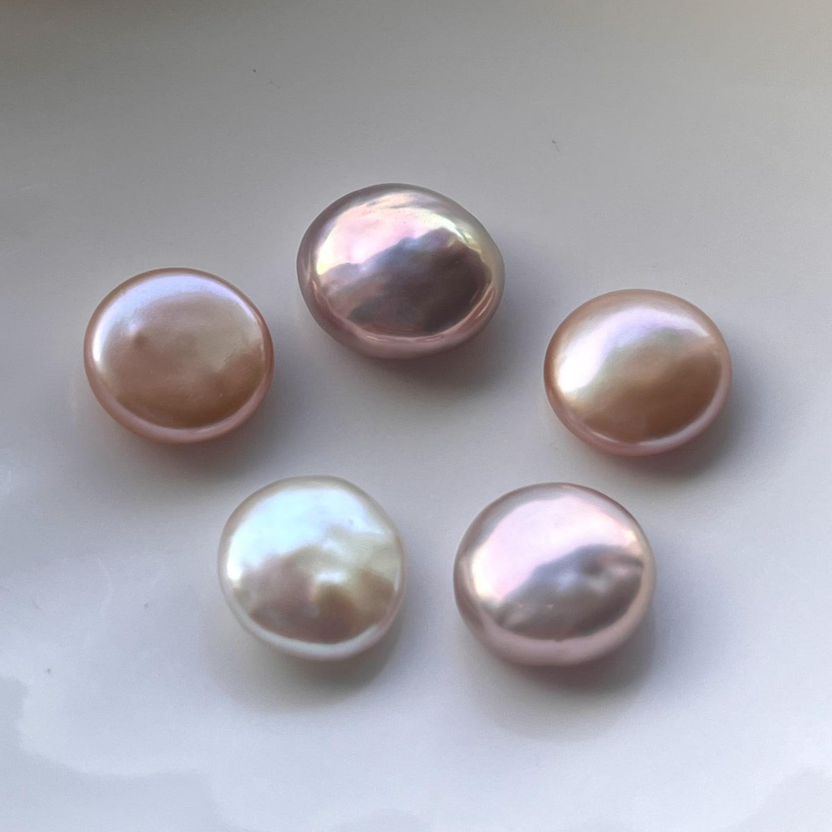 Halo Button Pearl【5pc Button Pearls】(Only 2 left)