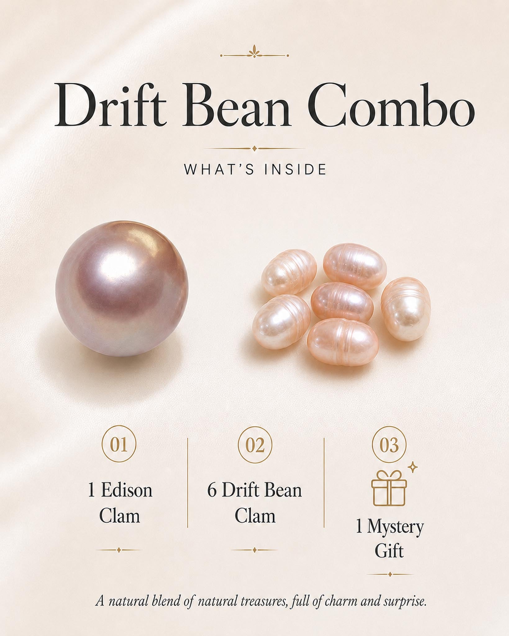 DRIFT COMBO (1 Edison + 6 Drift Bean Pearls + 1 Gift)