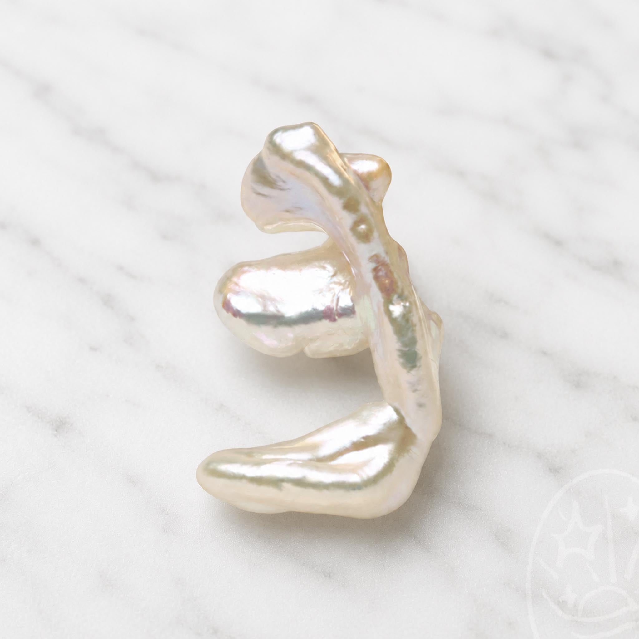 Echo Sculpture Clam (2 Echo Sculpture Pearl + 1 Edison Pearl)
