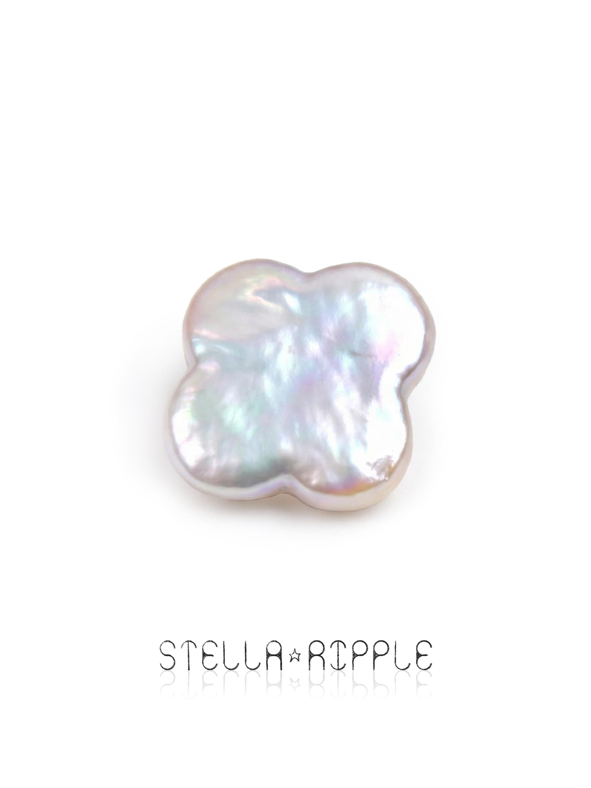 Halo Clover Shape Pearl