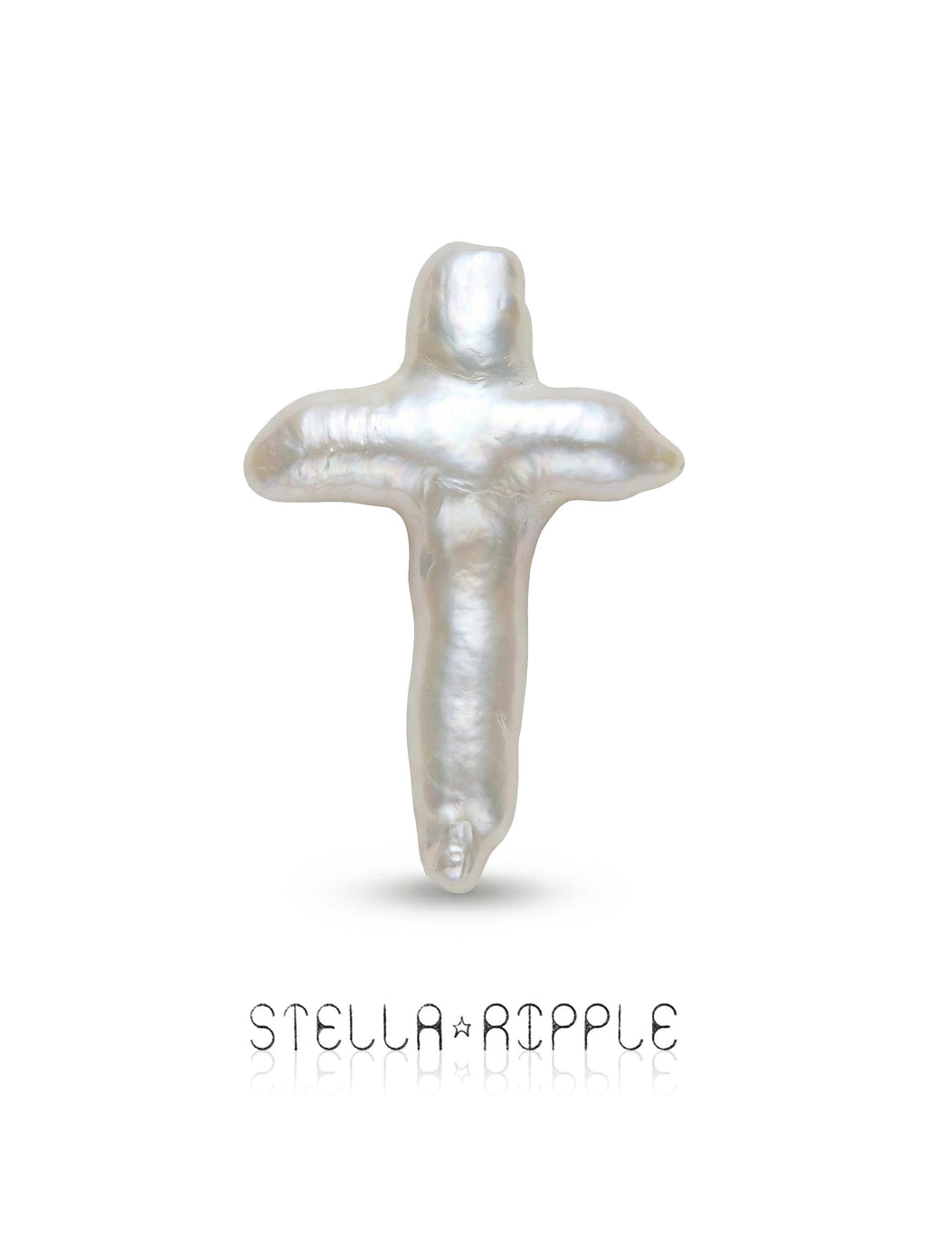 Halo Cross Shape Pearl Big