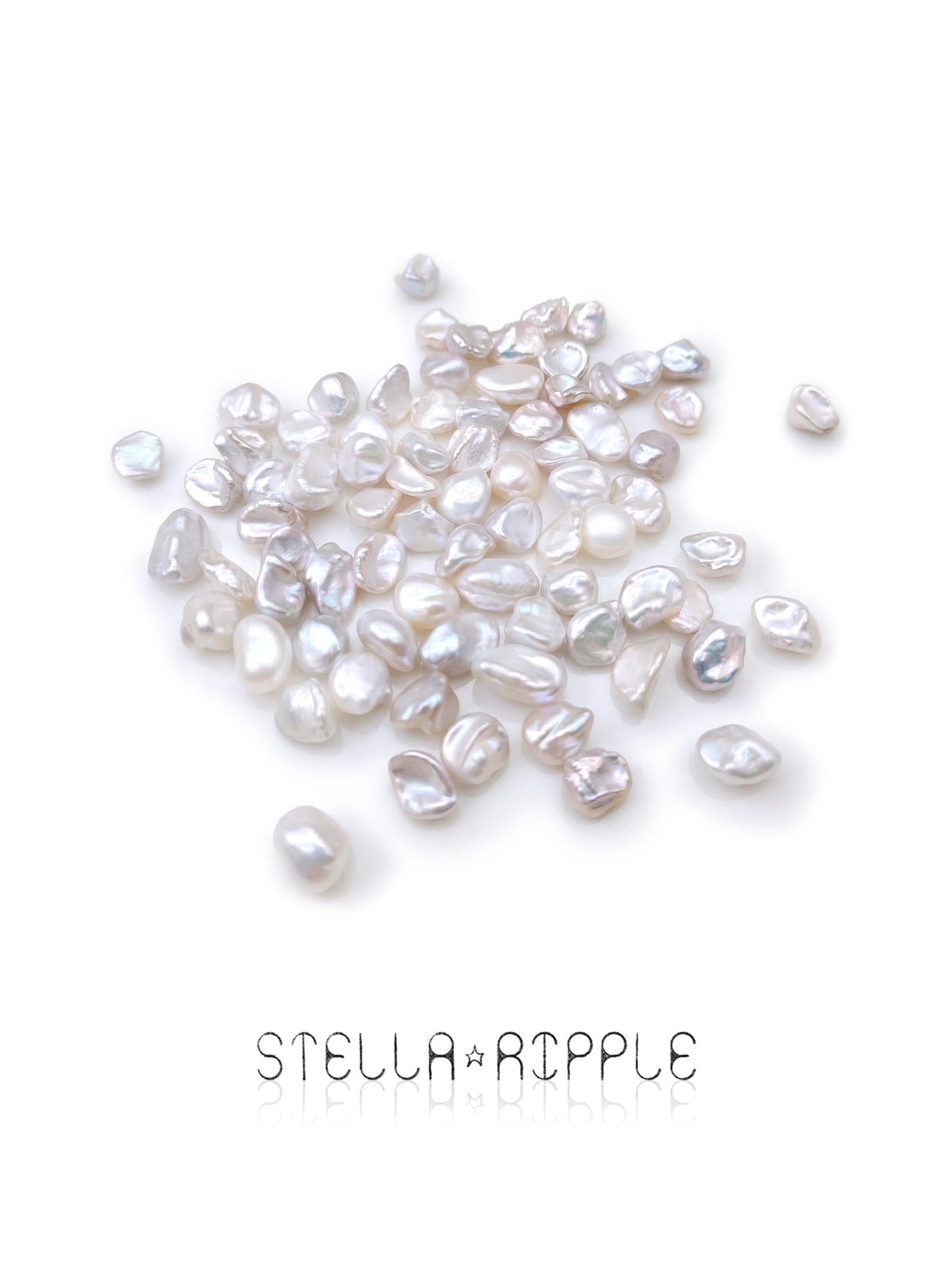 Halo Keshi Shape Pearl