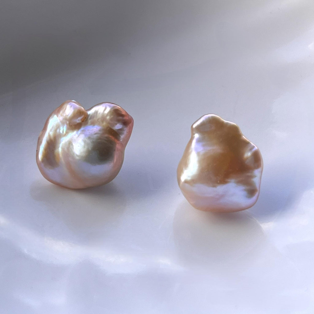 Magic Reef Pearl【2pc 17mm+ Medium Baroque】(Only 6 left)