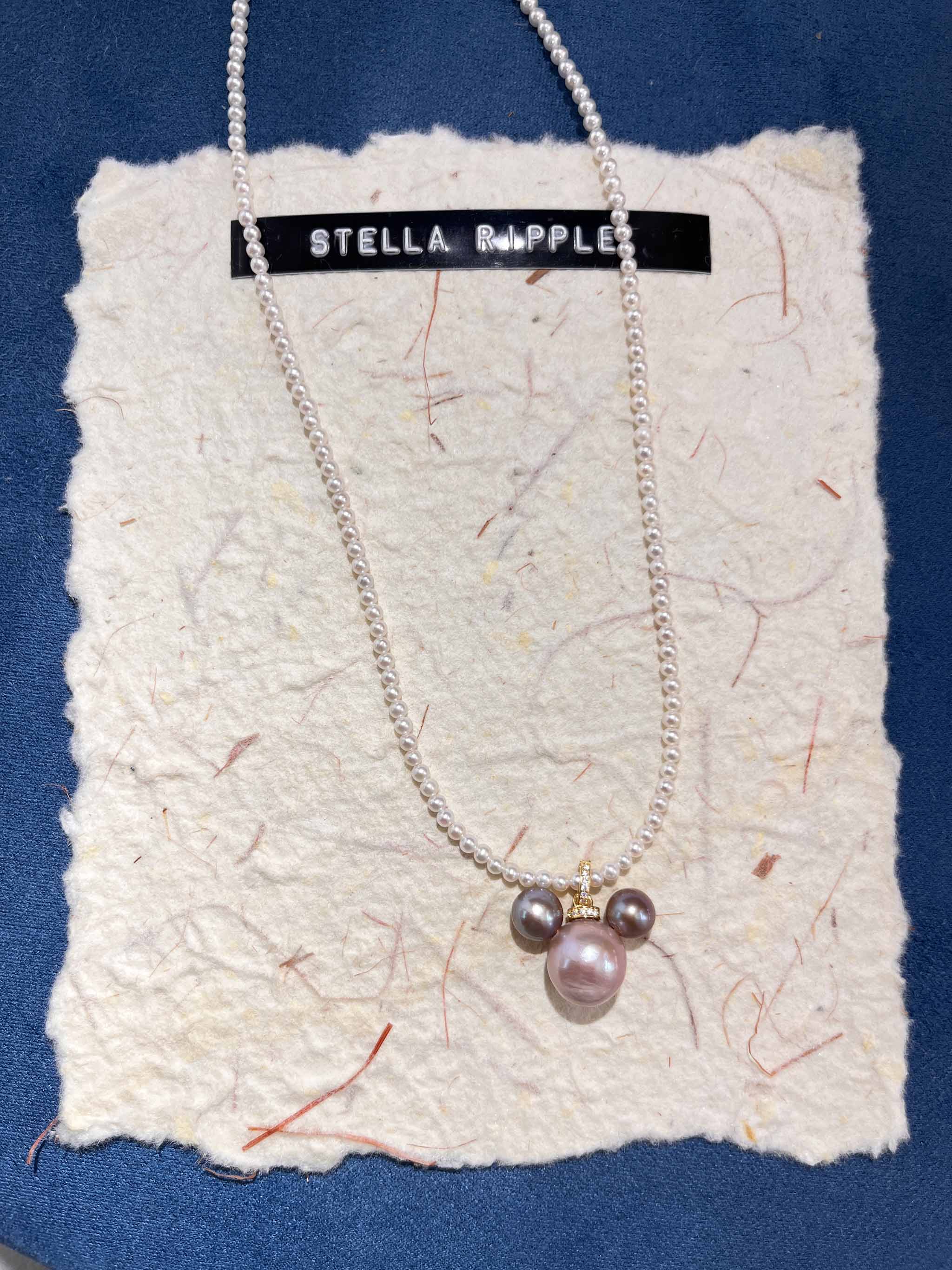 Handmade MH Pearl Necklace