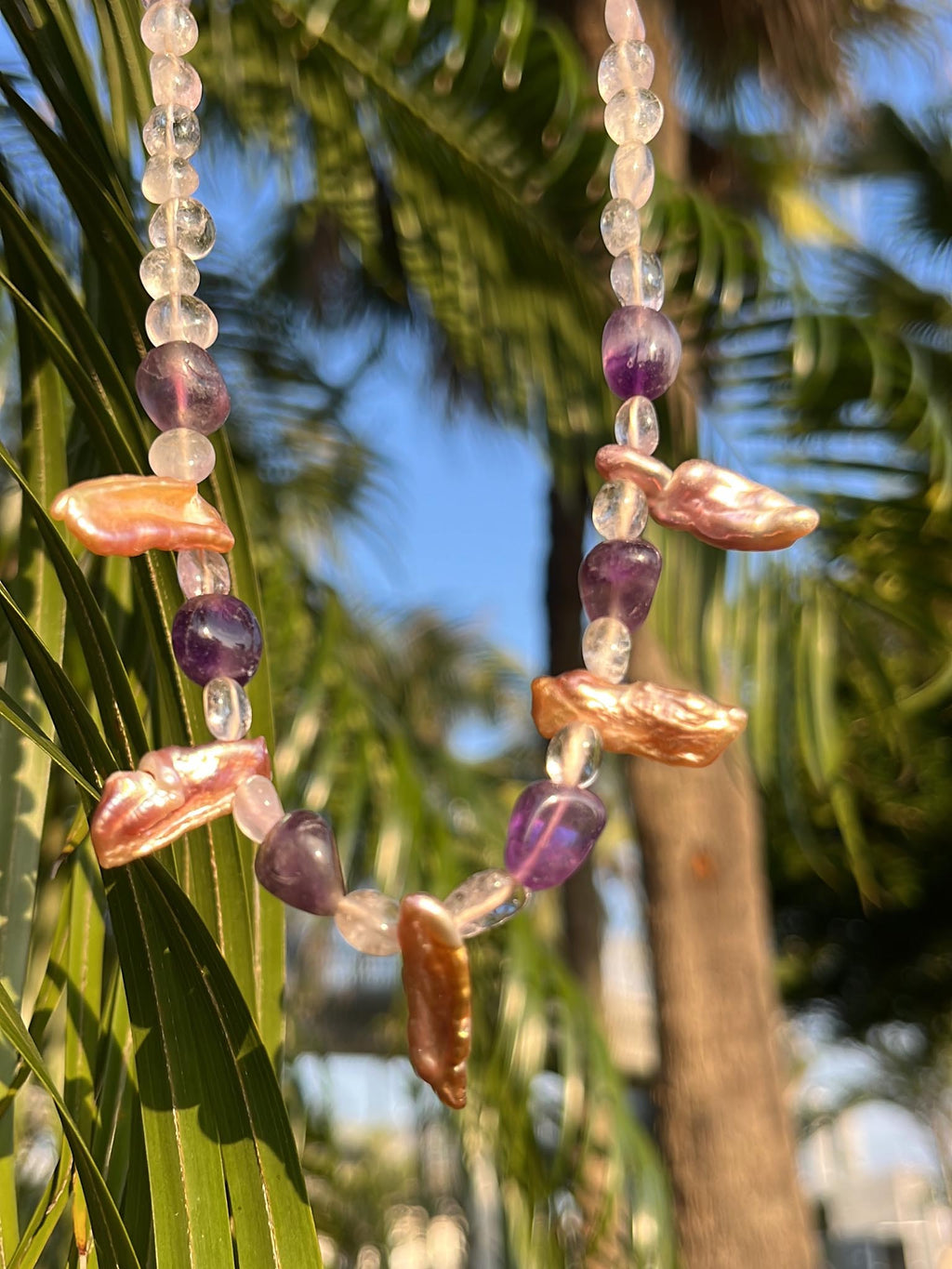 Coral Dance of Sea Necklace