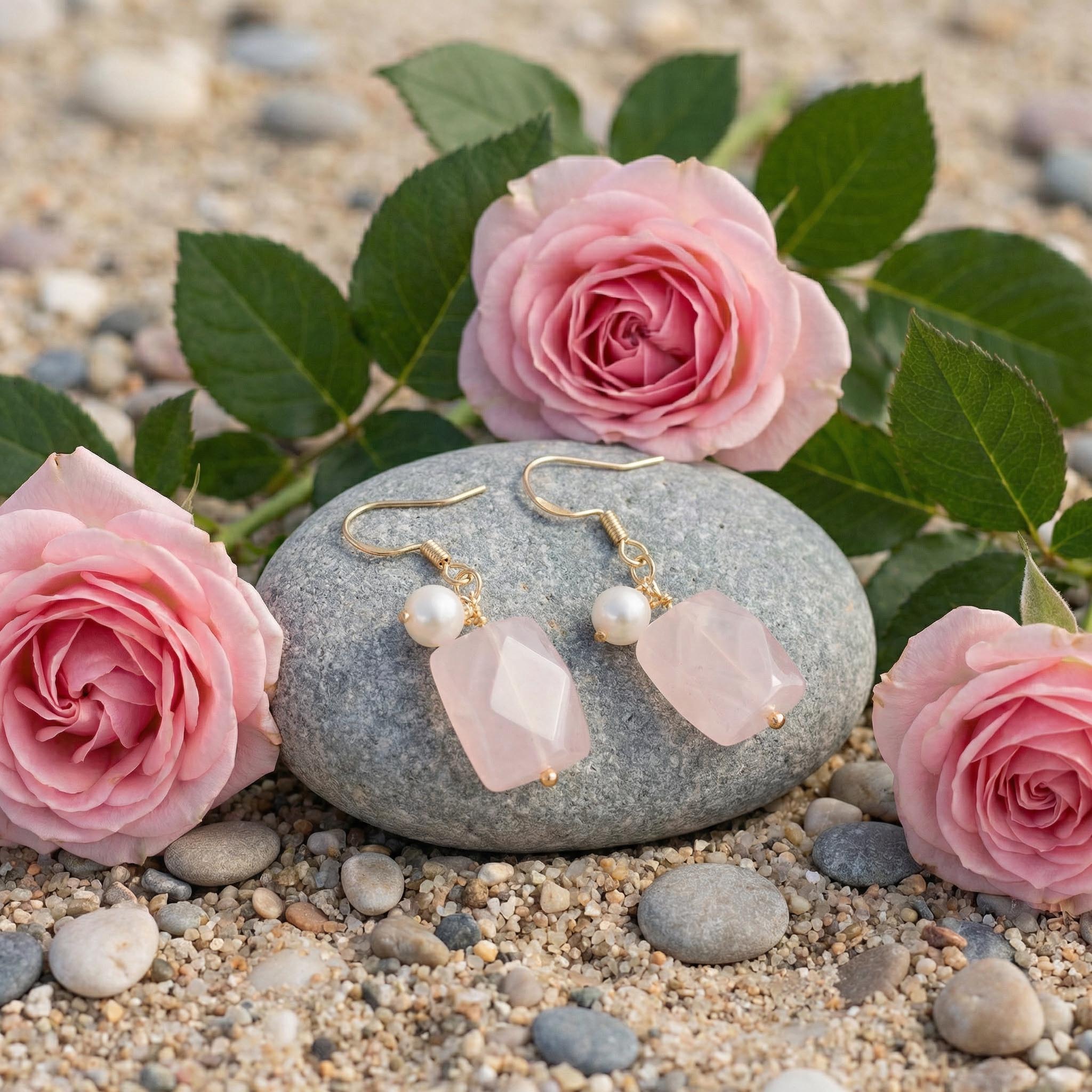 Aurora Rose Earrings