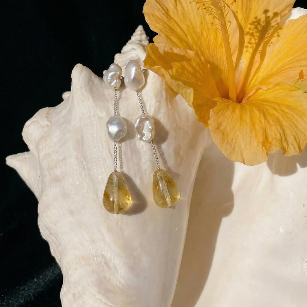 Golden Aurora Earrings