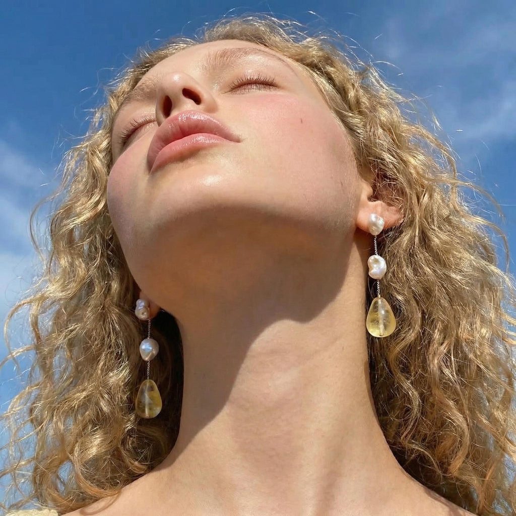 Golden Aurora Earrings