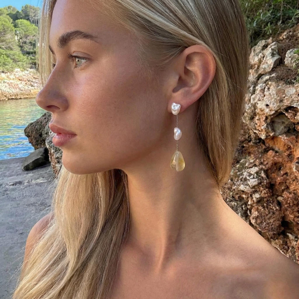Golden Aurora Earrings