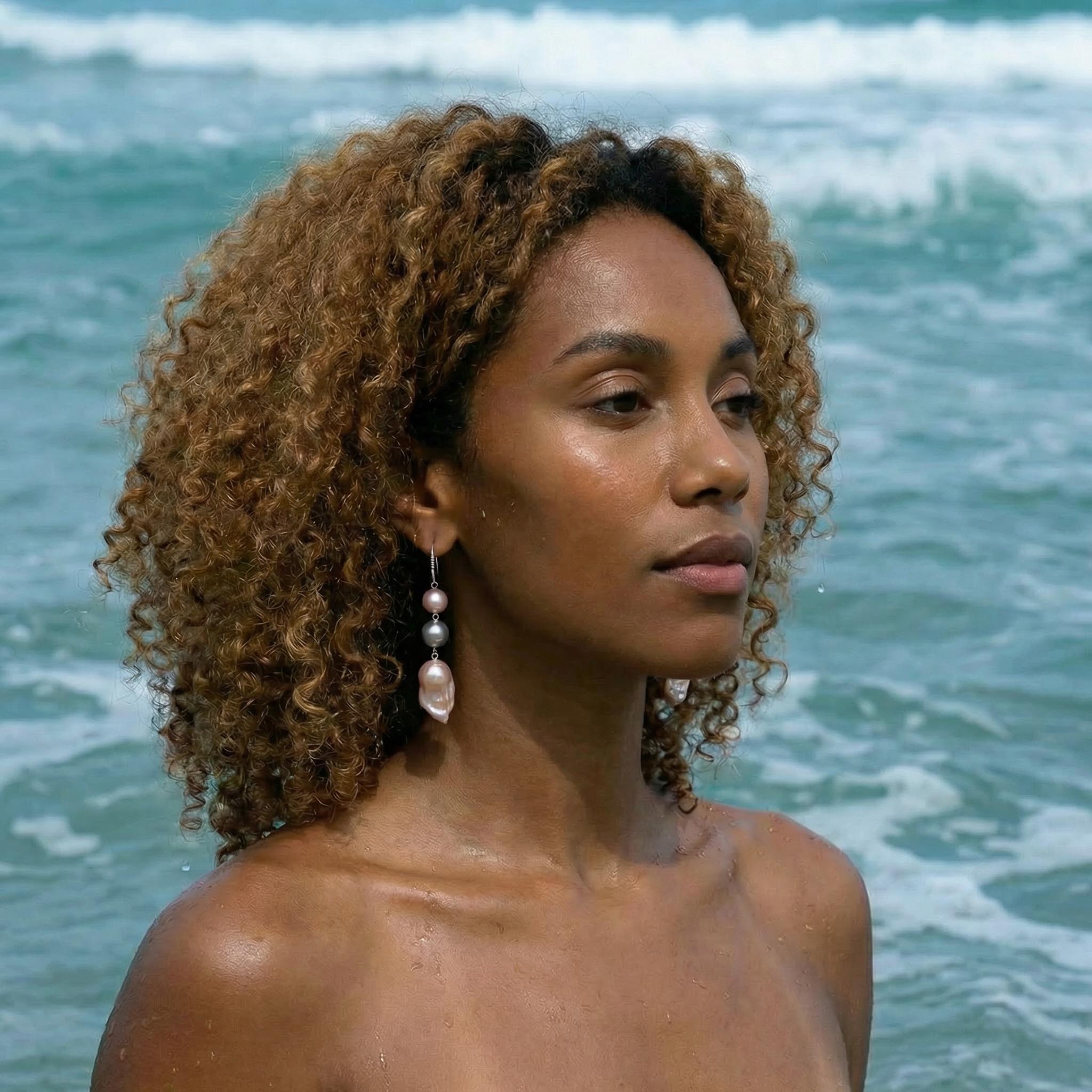 Moonlit Dew Earrings