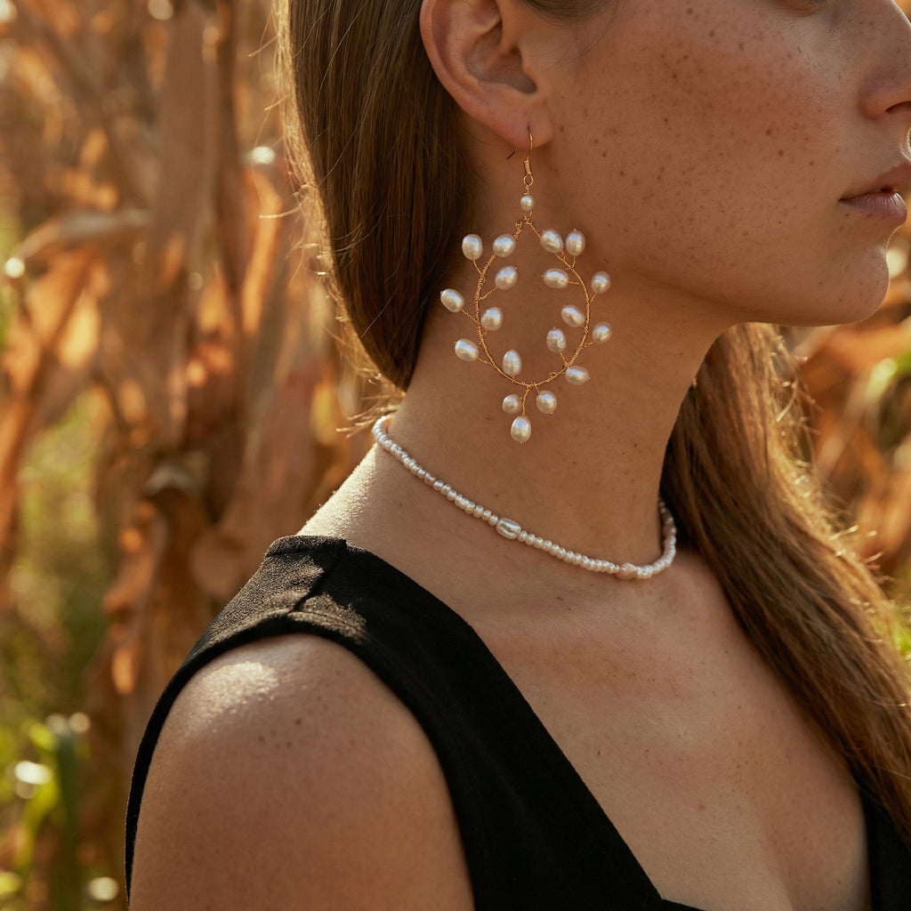Palm Whisper Earrings