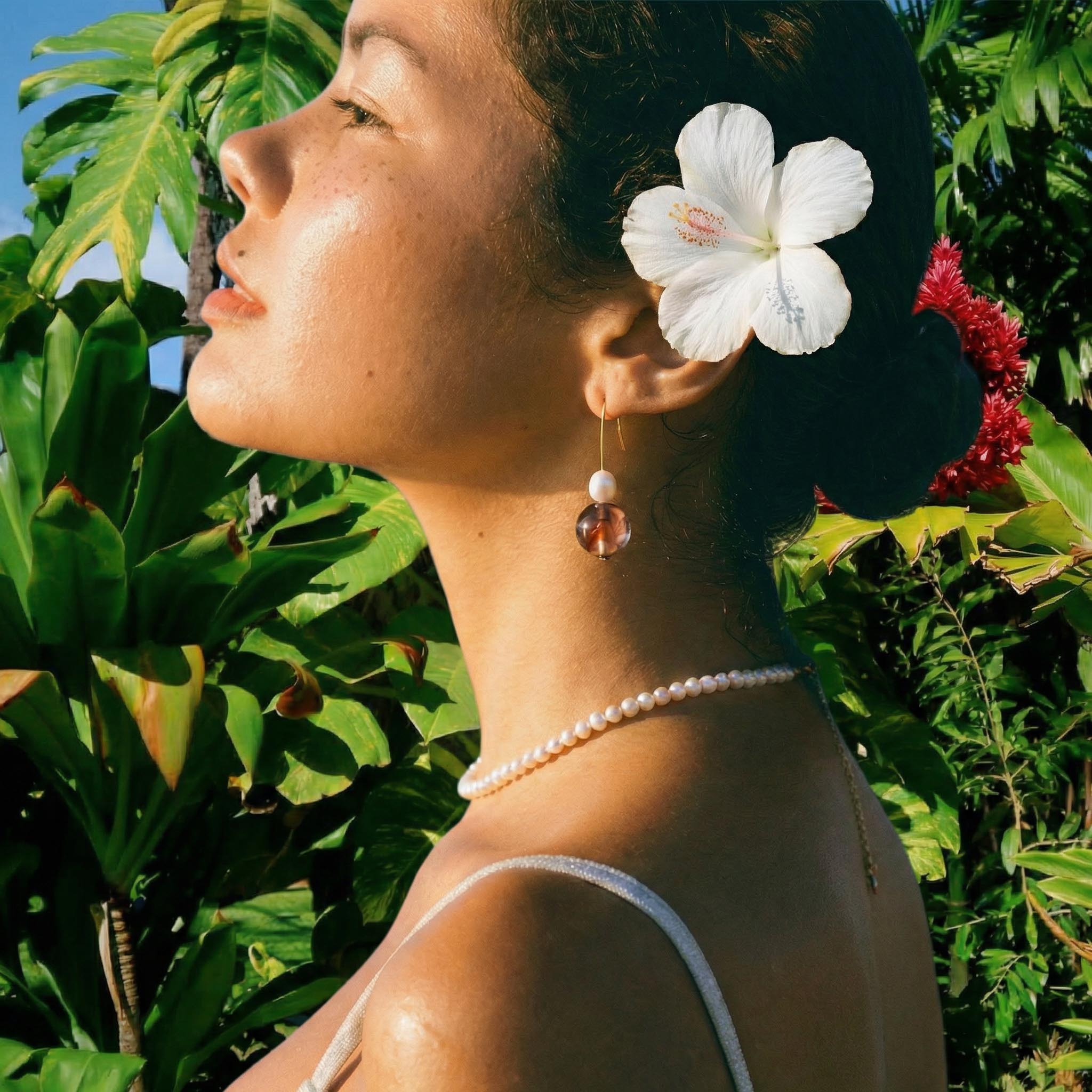 Berry Heart Earrings