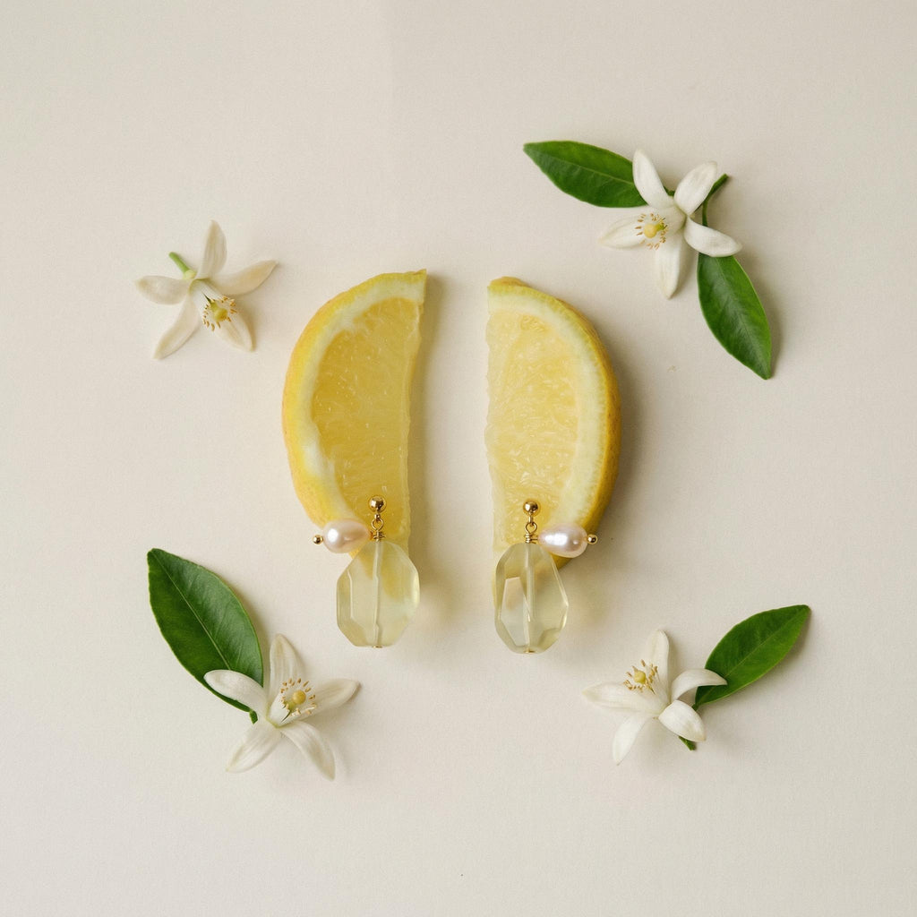 Lemon Glow Earrings