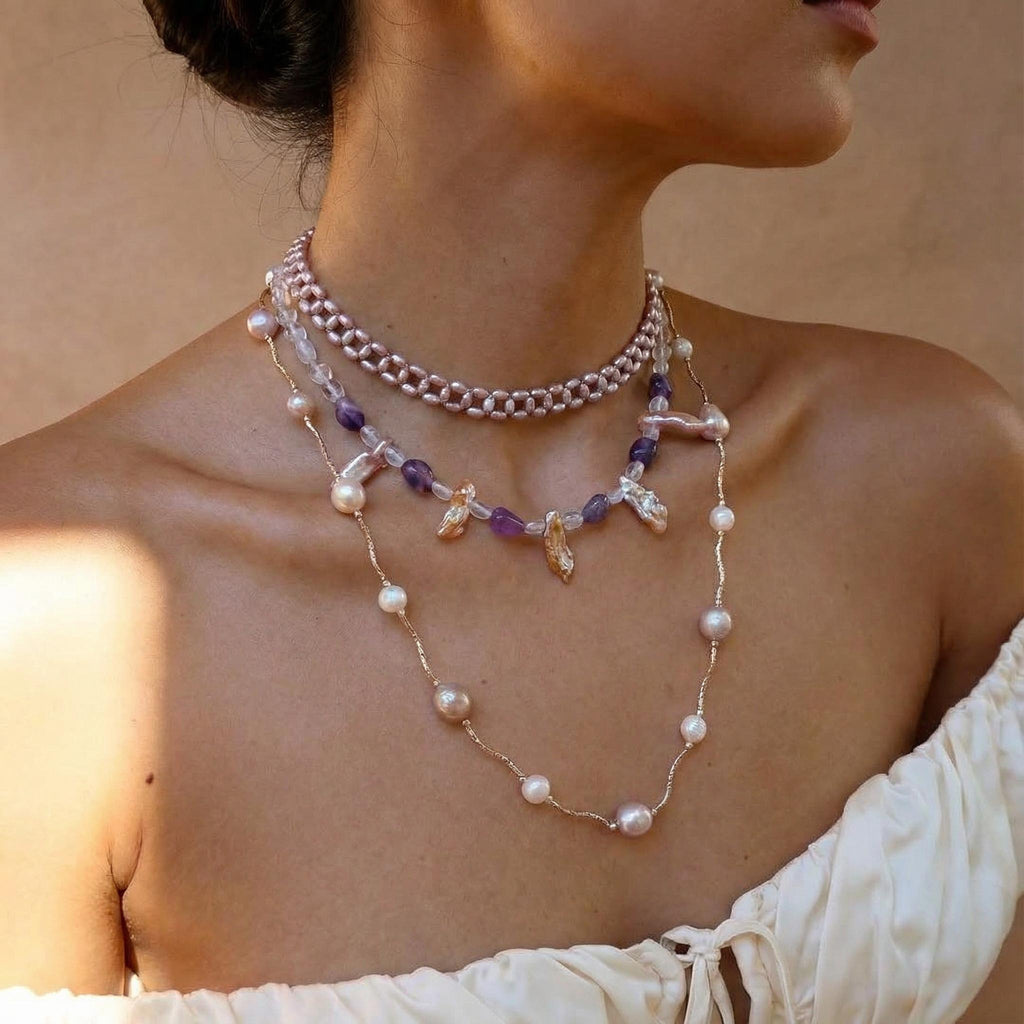 Coral Dance of Sea Necklace