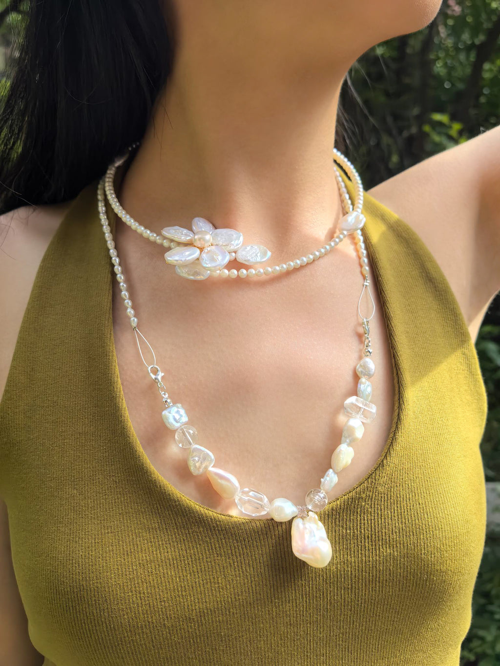 【Last One】Plumeria Choker