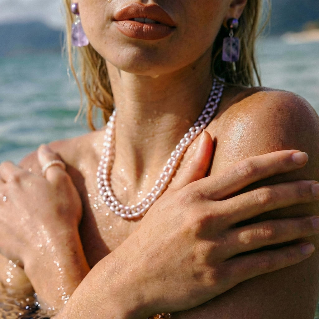 Petal River Glow Necklace