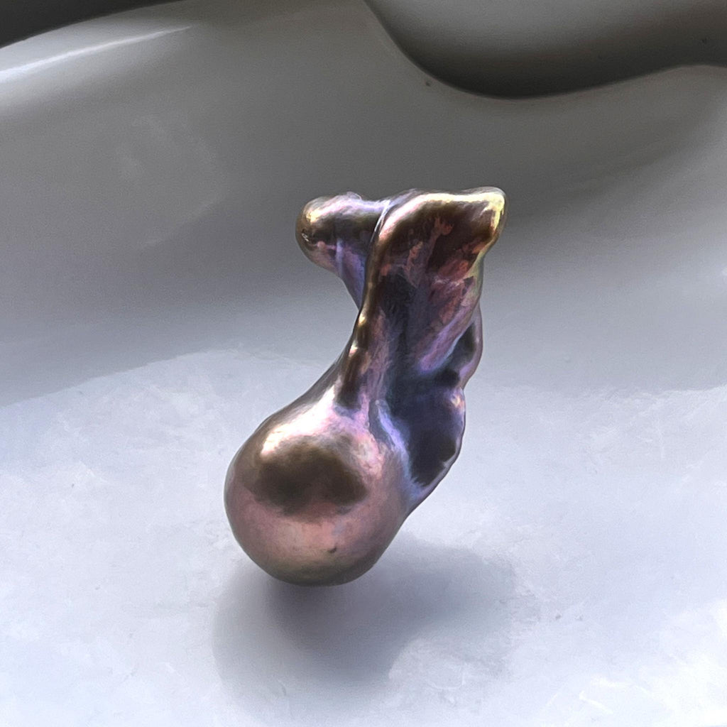 Blue Tear【1pc 30mm+ Large Baroque】(Only 6 left)