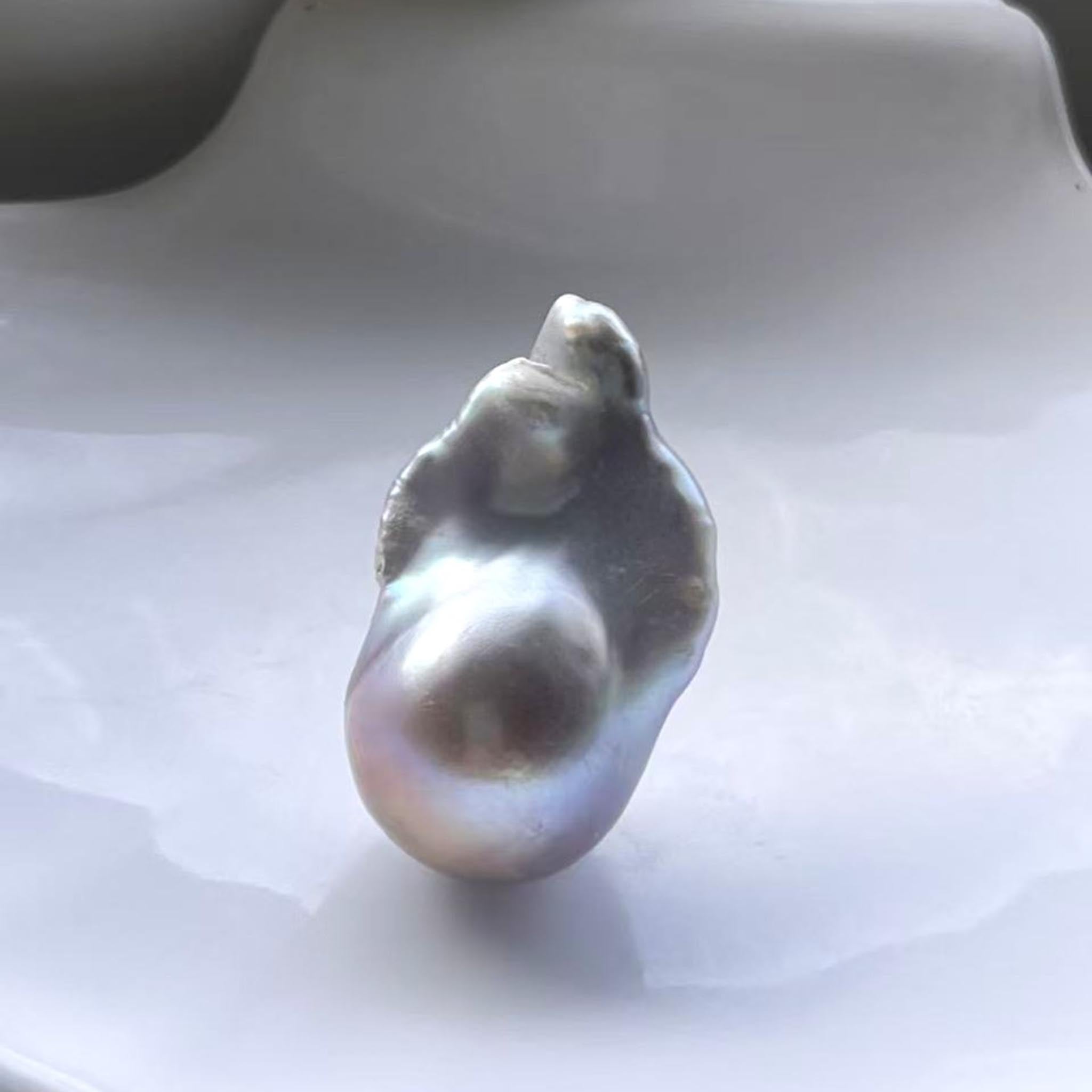 Blue Tear【1pc 30mm+ Large Baroque】(Only 6 left)