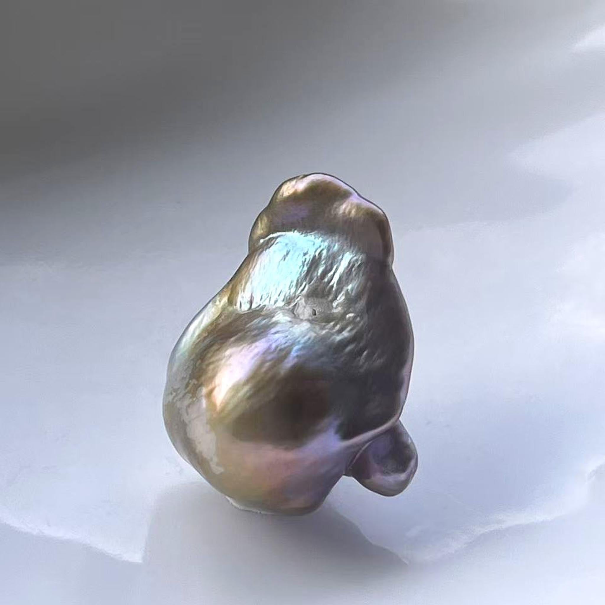 Blue Tear【1pc 30mm+ Large Baroque】(Only 6 left)