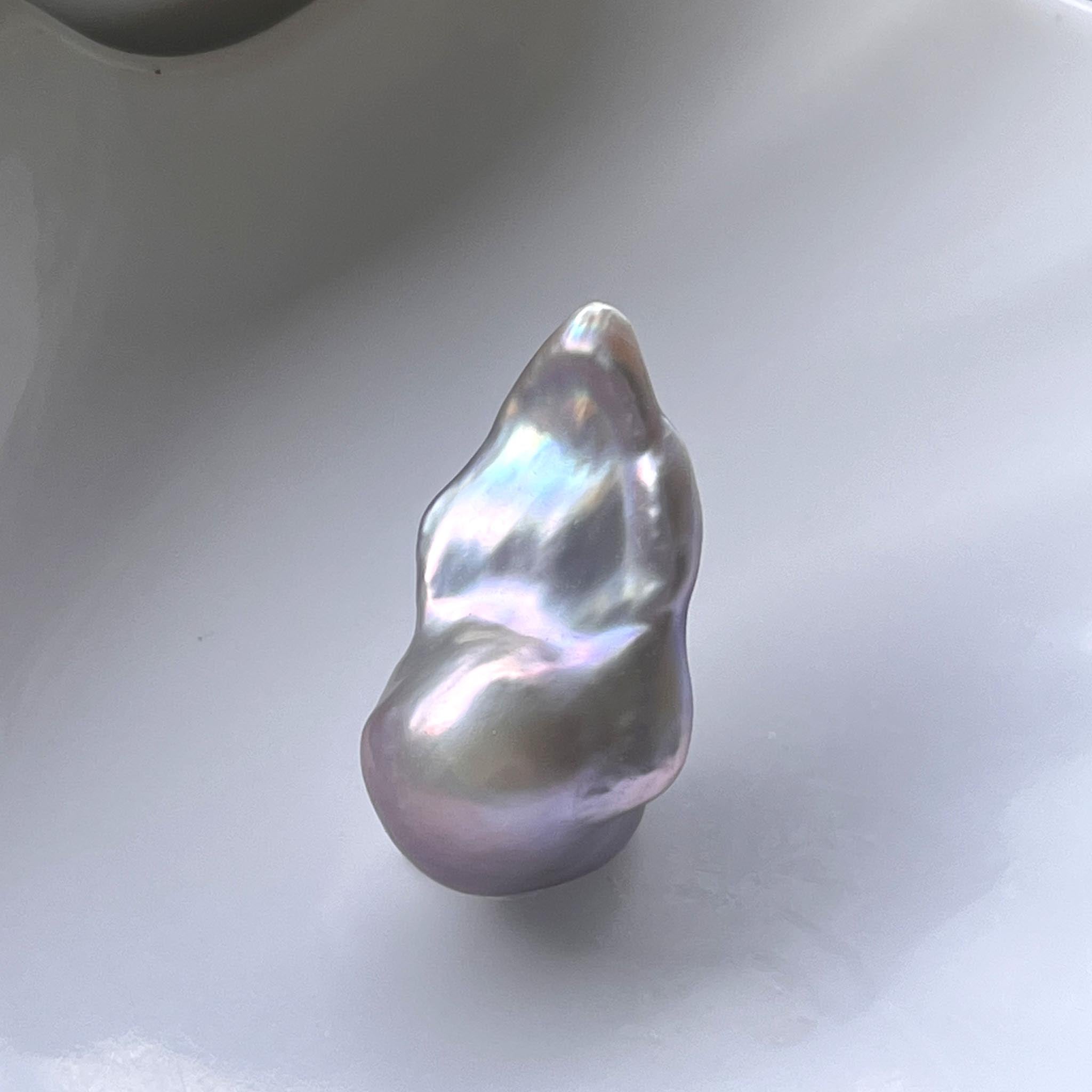 Blue Tear【1pc 30mm+ Large Baroque】(Only 6 left)