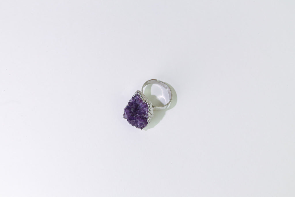 Amethyst Cavern Ring