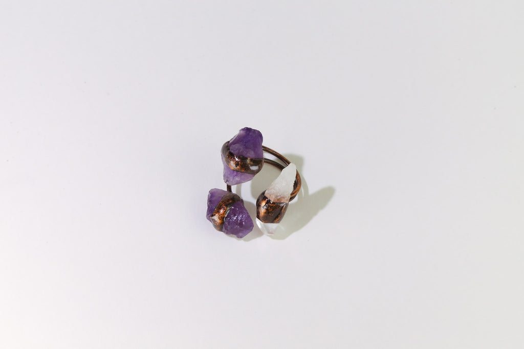 Frozen Sea at Sunset Ring