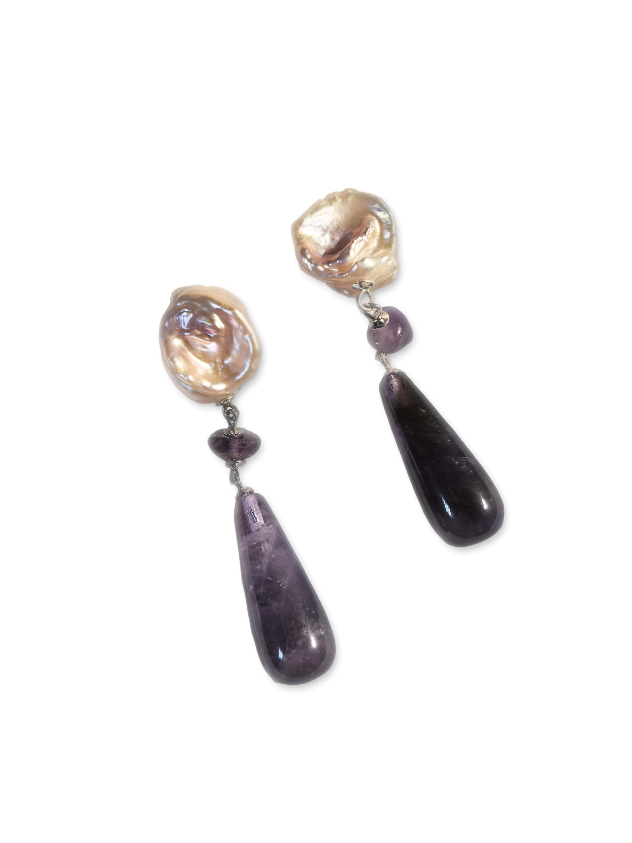 Iris Blossom Earrings