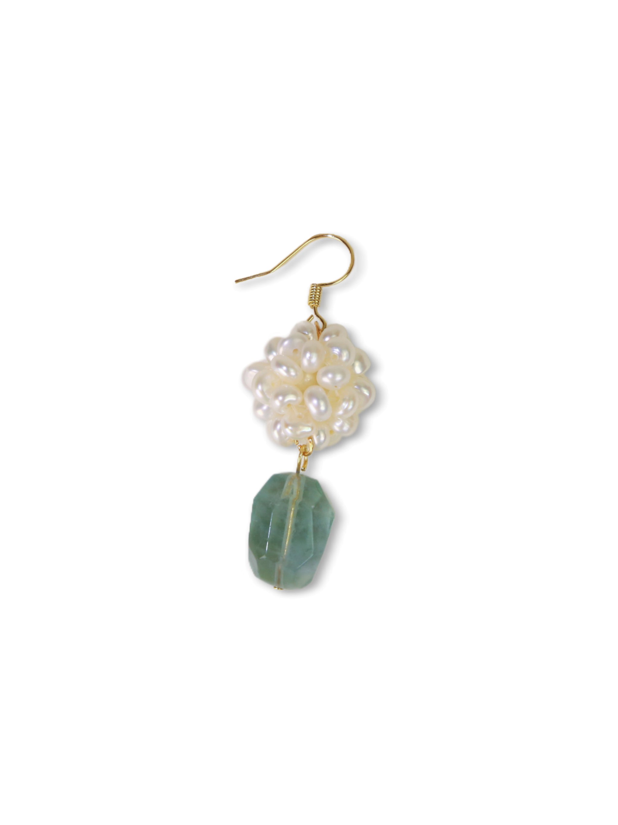 Lime Blossom Earrings